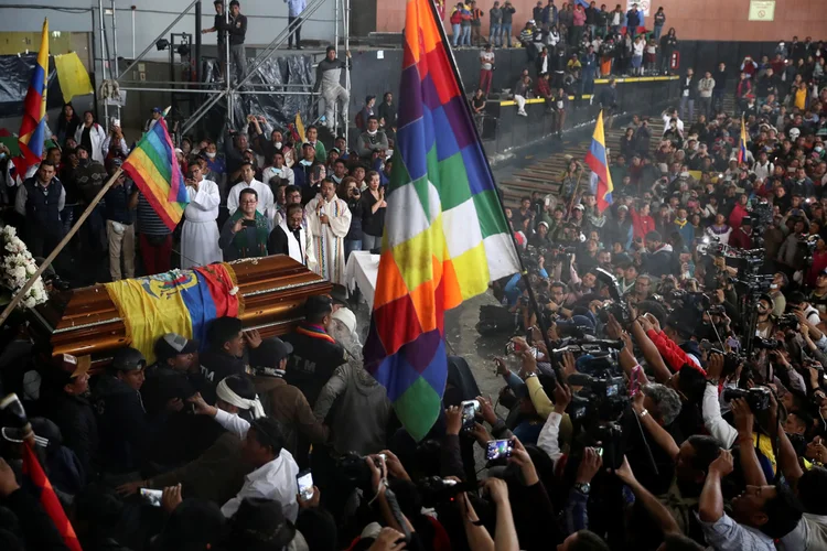 Equador: protestos ocorrem há dias no país. (Ivan Alvarado/Reuters)