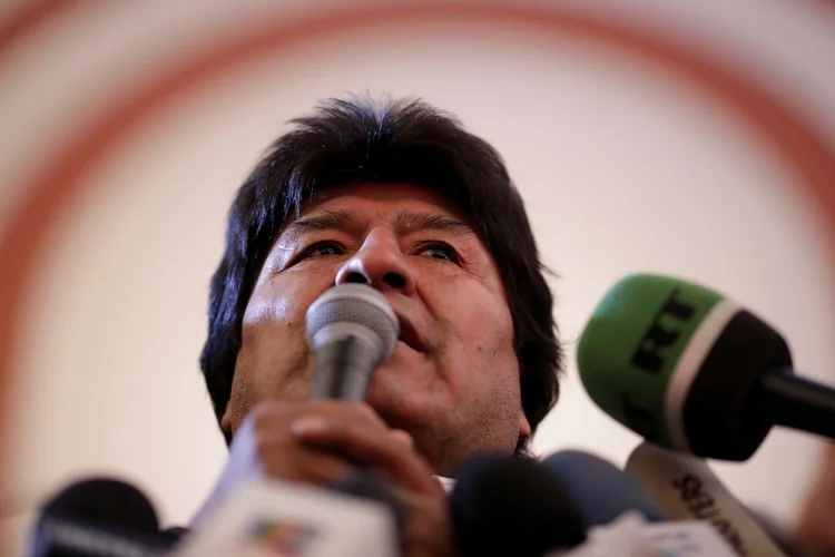 Evo Morales: "Não sou e não serei candidato" (Ueslei Marcelino/Reuters)