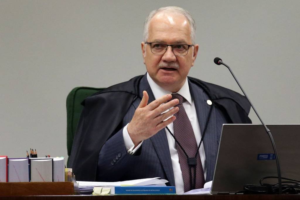 Fachin: É a primeira vez que ministro manda prender um ex-parlamentar condenado pelo próprio STF dentro da investigação (Antonio Cruz/Agência Brasil)