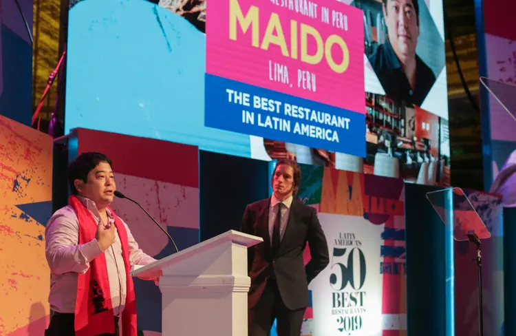 Chef Mitsuharu 'Micha' Tsumura, do restaurante Maino, de Lima: melhor restaurante da América Latina (Latin America’s 50 Best Restaurants/Divulgação)