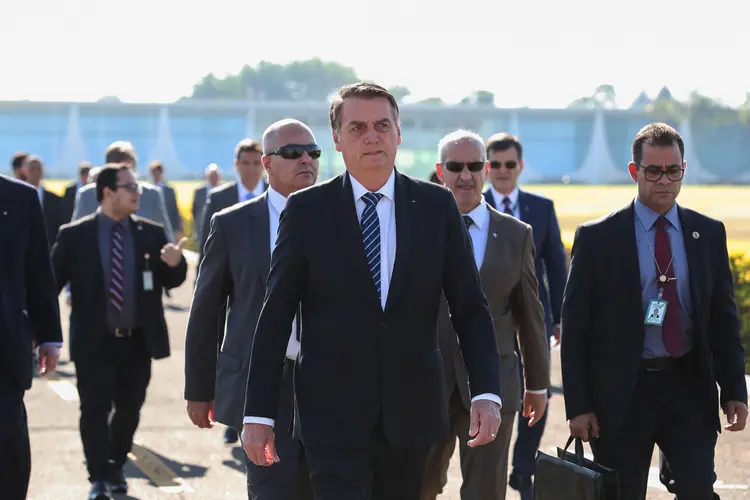 Jair Bolsonaro: aliados do presidente no PSL tentam achar maneira de deixar o partido sem serem acusados de infidelidade (Marcos Corrêa/PR/Flickr)