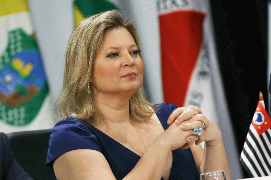 Joice Hasselmann: deputada entrou com pedido de cassação de mandato de Eduardo Bolsonaro (José Cruz/Agência Brasil)