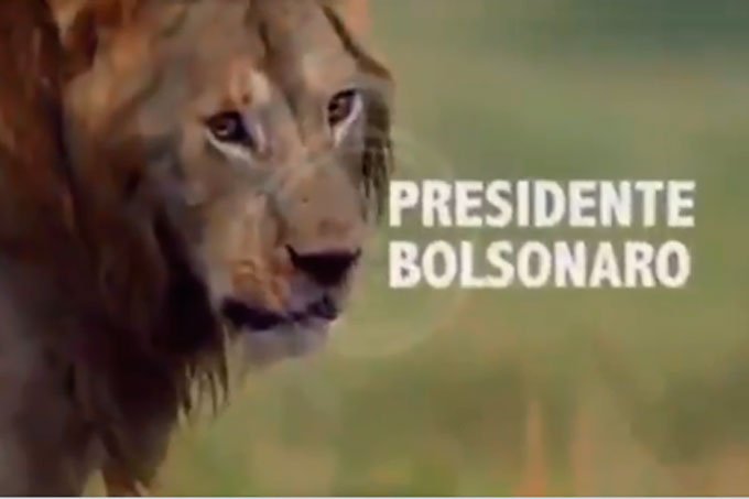 Carlos Bolsonaro diz que vídeo da hiena foi publicado por Jair Bolsonaro