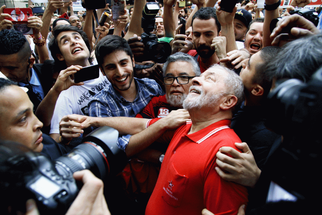 Lula: na semana passada, o STF acolheu a tese de um ex-dirigente da Petrobras e decidiu que o réu deve ter o direito de se manifestar após seu delator (Fabio Vieira/Getty Images)