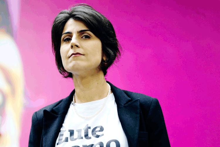 Manuela d'Ávila: organização das mensagens foi feita pela própria defesa da ex-deputada (Marcelo Camargo/Agência Brasil)