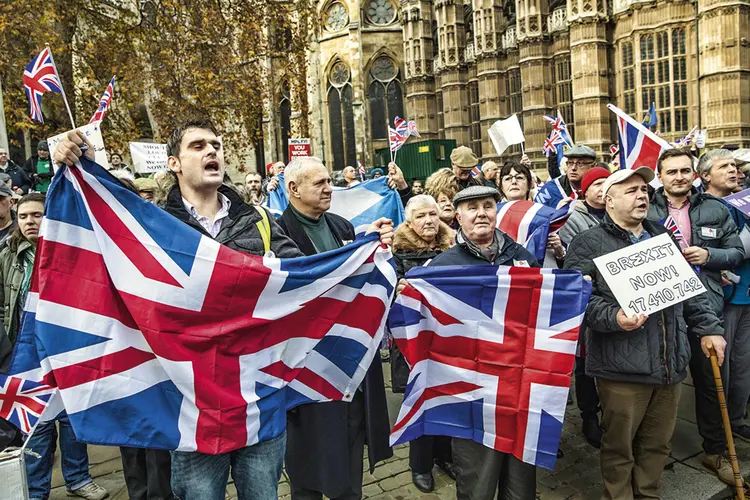 Brexit: o acordo fechado vem dias antes do prazo máximo para o divórcio entre Reino Unido e UE, 31 de outubro (Jack Taylor/Getty Images)