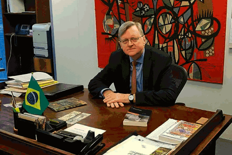 Nestor Forster: diplomata de carreira aceitou a indicação de Bolsonaro para assumir a embaixada do Brasil em Washington (Itamaraty/Divulgação)