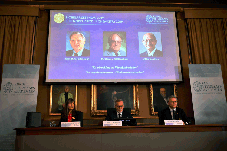 Nobel de Química 2019 (Naina Helen Jama/TT News Agency/Reuters)