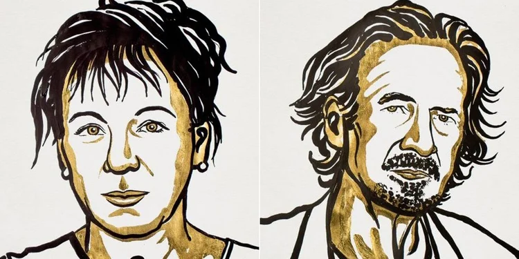 Nobel da Literatura: ganhadores de 2018 e 2019 são Olga Tokarczuk e Peter Handke (Swedish Academy/Divulgação)