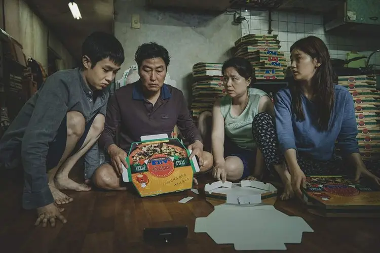 Parasita: filme sul-coreano se tornou o primeiro estrangeiro a vencer o Oscar de melhor filme (Divulgação/Divulgação)