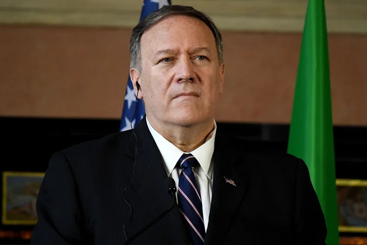 Pompeo: secretário de Estado dos EUA confirmou ter participado de ligação (Alberto Lingria/Reuters)