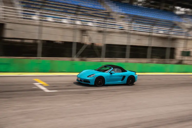 Porsche: teste no autódromo de Interlagos (Rodrigo França/Divulgação)