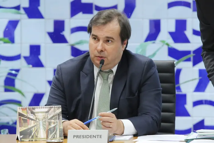 Presidente da Câmara dos Deputados, dep. Rodrigo Maia, Reunião de líderes (Luiz Macedo/Agência Câmara)