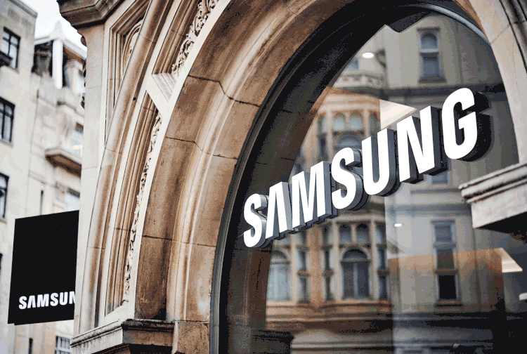 Samsung: companhia sul-coreana reportou alta de 23% no lucro do período, chegou a 6,84 bilhões de dólares (Future Publishing / Colaborador/Getty Images)