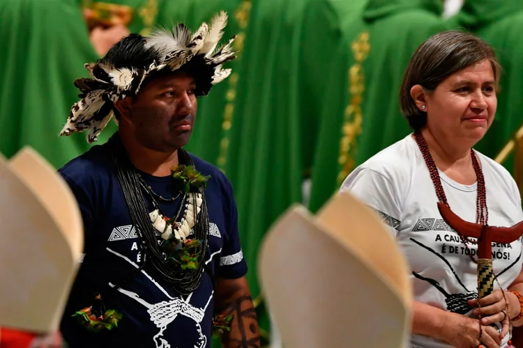 Sínodo: participantes vão discutir temas importantes para a Amazônia (Foto/AFP)