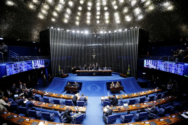 Senado: segundo David Alcolumbre, a casa pode votar os dois turnos da PEC ainda hoje (Adriano Machado/Reuters)