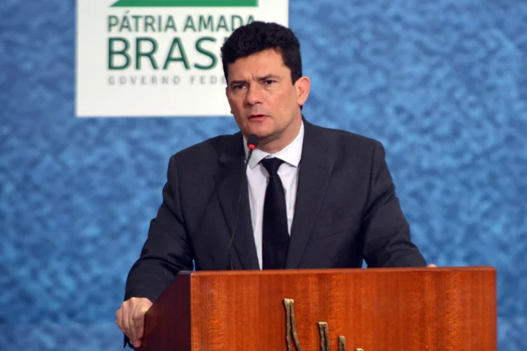 Sergio Moro: pacote anticrime enviado pelo ministro da Justiça está em análise no Congresso e enfrenta resistência dos parlamentares (Isaac Amorim/MJSP/Flickr)