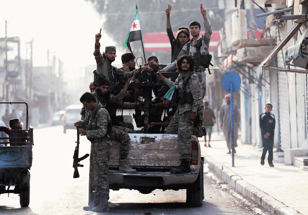 Turquia: após acordo com os EUA, cessar-fogo na Síria será de cinco dias (Khalil Ashawi/Reuters)