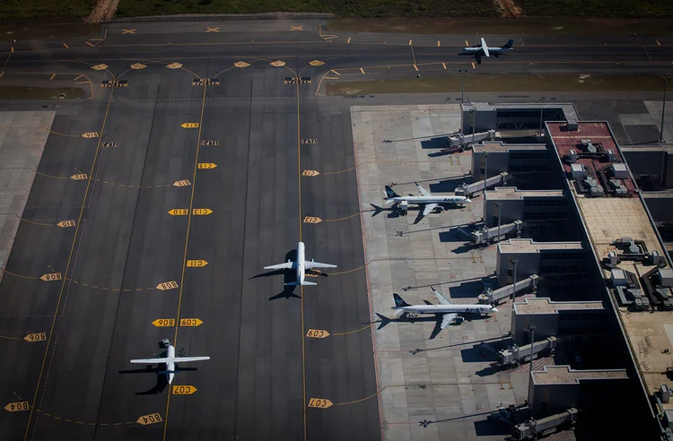 Aeroporto de Viracopos: aeroporto em Campinas (SP) tem o sexto terminal mais movimentado do país (Viracopos/Divulgação)