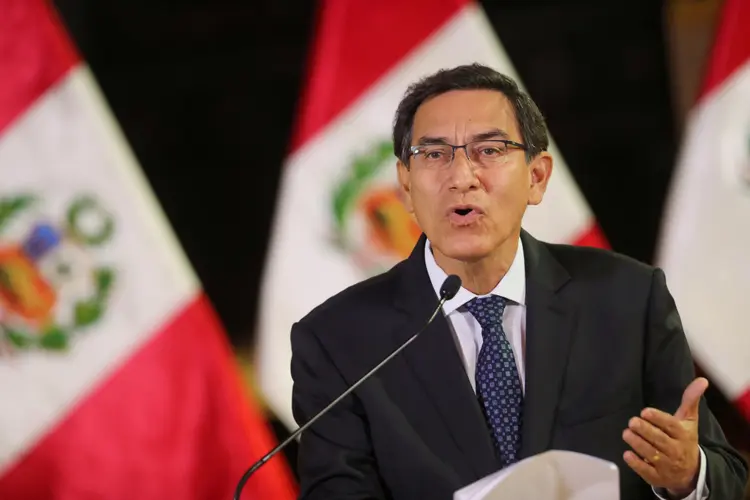 Vizcarra: presidente do Peru está em queda de braço com o Congresso acerca da nomeação de juízes para a Suprema Corte (Peruvian Presidency/Handout/Reuters)