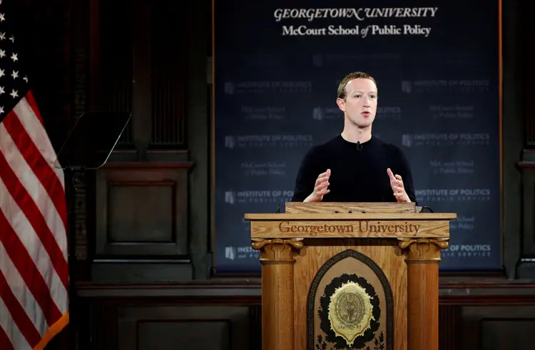 Zuckerberg: na mensagem ao Congresso, fundador do Facebook deve reforçar que libra não tem dono (Carlos Jasso/Reuters)