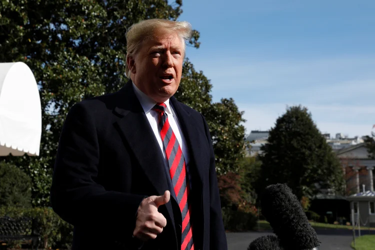 Donald Trump: Para presidente americano, China precisa mais do acordo do que os Estados Unidos (Yuri Gripas/Reuters)