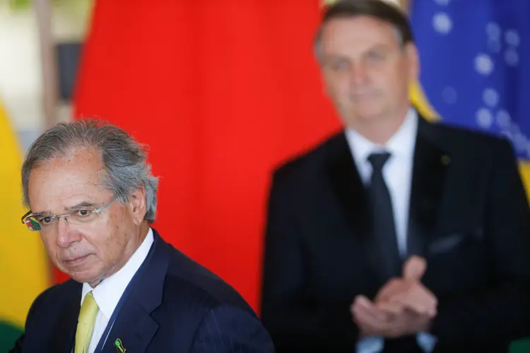Guedes e Bolsonaro (Adriano Machado/Reuters)