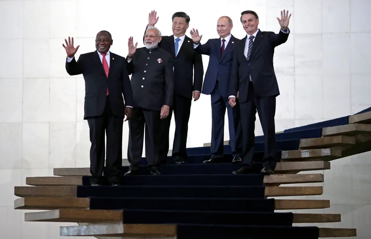 Brics: grupo de grandes economias emergentes apoiam a ideia de desenvolver um sistema de pagamento comum, disse uma autoridade russa nesta quinta-feira (Ueslei Marcelino/Reuters)