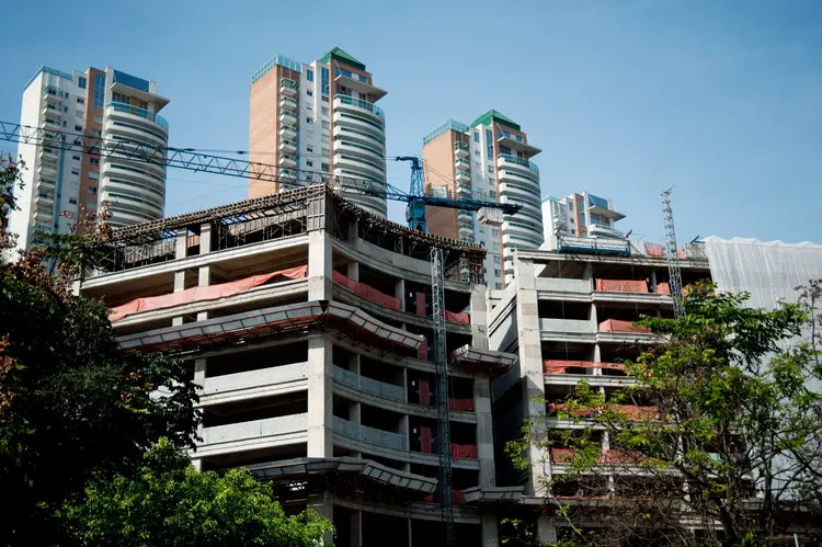 Imóveis: R$ 90,7 bilhões foram aplicados no crédito imobiliário em 2019 (Paulo Fridman/Bloomberg)