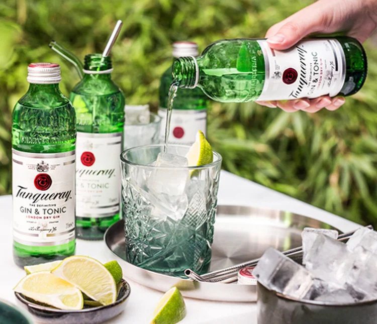 A preparação do gim tônica leva apenas 4 ingredientes: gim, água tônica, rodela de limão e gelo. (Tanqueray/Divulgação)