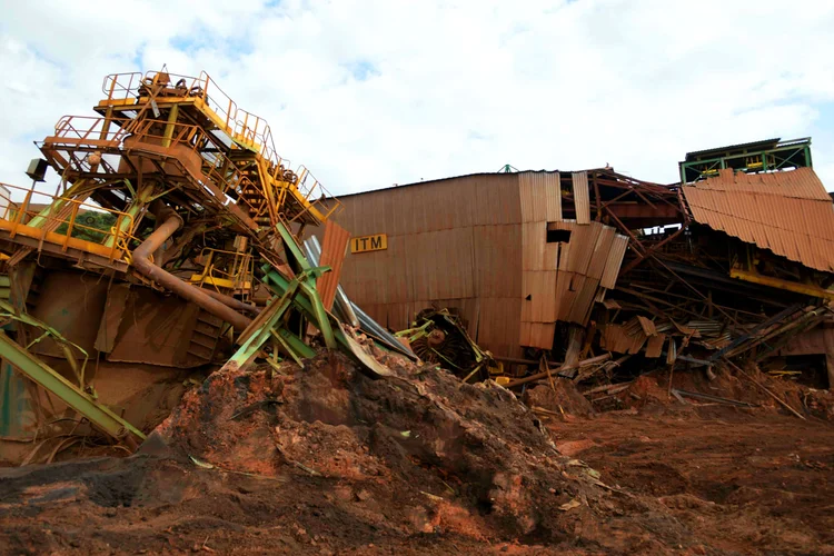 Brumadinho (MG): barragem da Vale rompeu na cidade, matando centenas de pessoas e deixando outras centenas desabrigadas (Washington Alves/Reuters)