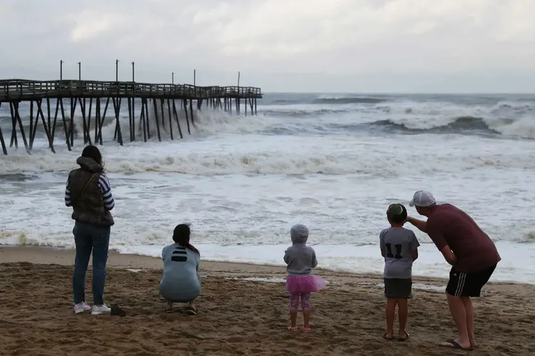 Carolina do Norte, nos Estados Unidos: nível do oceano aumenta a uma taxa quase 4 vezes mais rápida que a média global (Mark Wilson / Equipe/Getty Images)