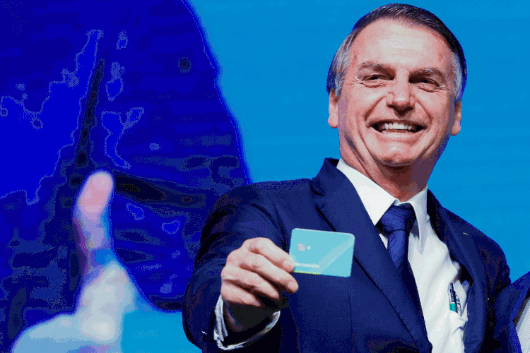 Bolsonaro: equipe do presidente chegou a cogitar a extinção do cartão, mas desistiu (Isac Nóbrega/PR/Flickr)