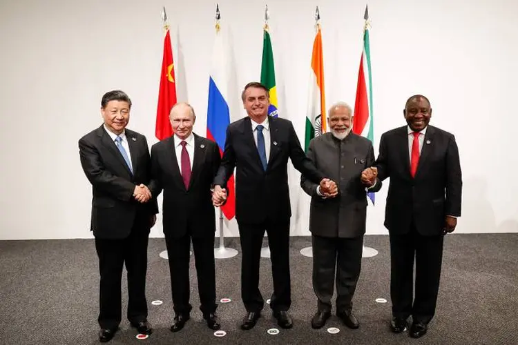 Os presidentes do Brics: o Brasil chegou a falar em acordo de livre comércio com a China (Alan Santos/Flickr)