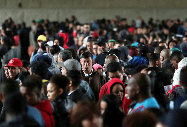 Desemprego: maior diferença entre brancos e negros foi no nível de instrução mais elevado (Paulo Whitaker/Reuters)