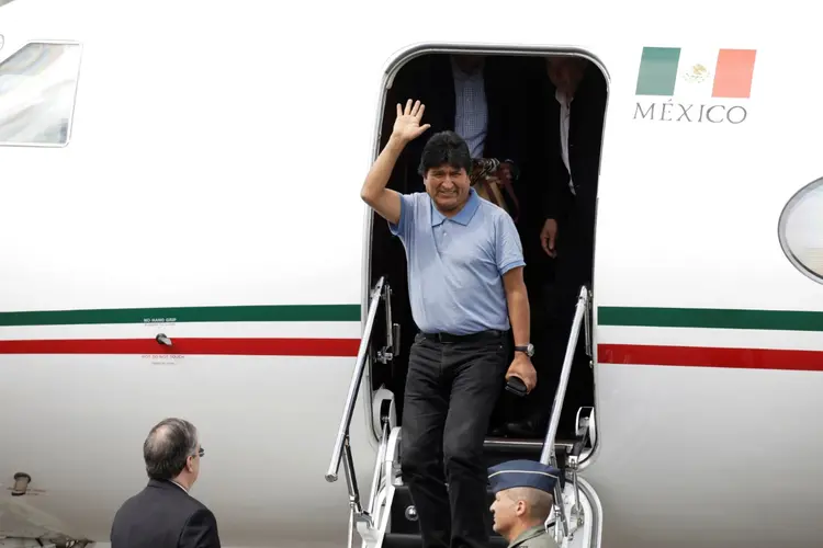 Evo Morales: o ex-presidente boliviano está exilado no México desde que foi obrigado a renunciars (Luis Cortes/Reuters)