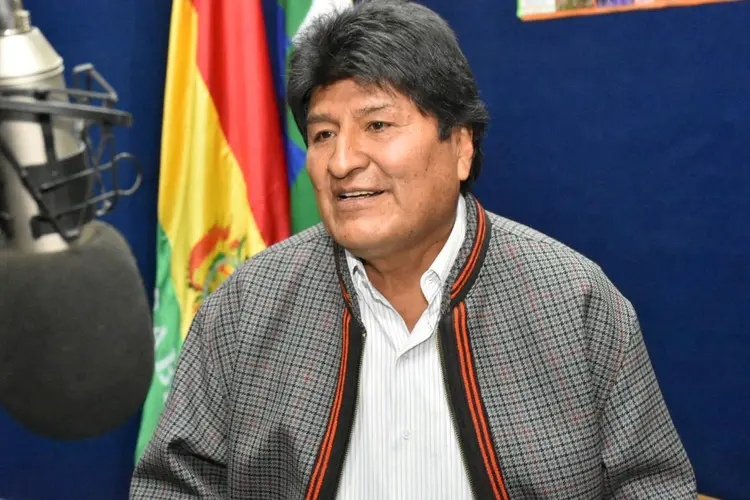 Evo Morales: apesar de falha mecânica no avião, nenhum passageiro foi ferido (Courtesy of Bolivian Presidency/Reuters)