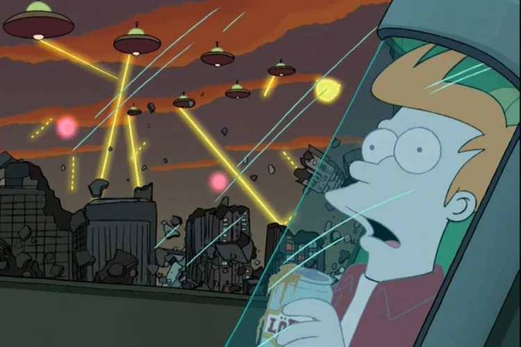 Animação suspensa: médicos testam a técnica pela primeira vez em seres humanos (Futurama/FOX/Comedy Central/Reprodução)