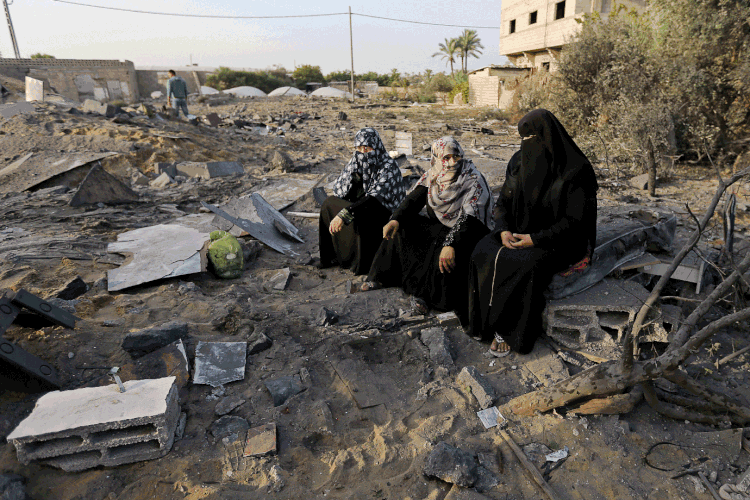 Gaza: região foi cenário de três guerras violentas contra Israel nos últimos 11 anos (Ibraheem Abu Mustafa/Reuters)