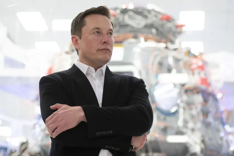 Elon Musk: presidente da Tesla também se defendeu de protestos sobre desmatamento (NurPhoto/Getty Images)