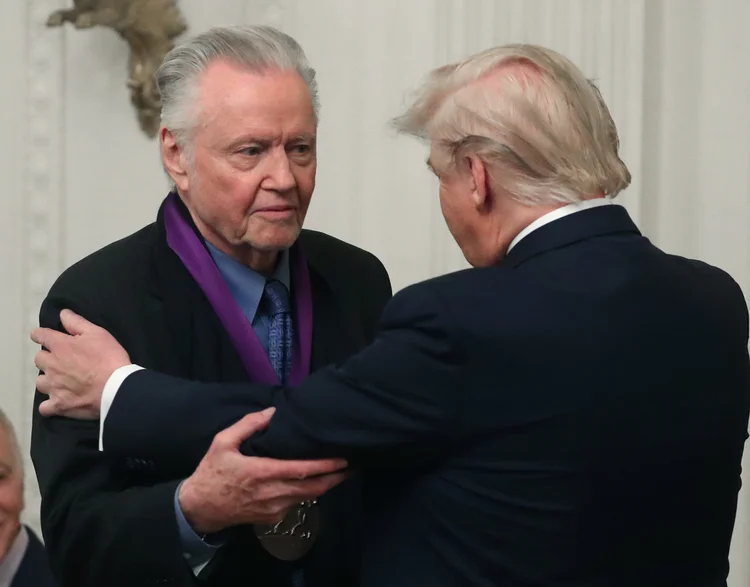 EUA: Trump disse que o filme de Voight, "O Campeão", foi a "melhor bilheteria de todos os tempos" (Mark Wilson/Getty Images)