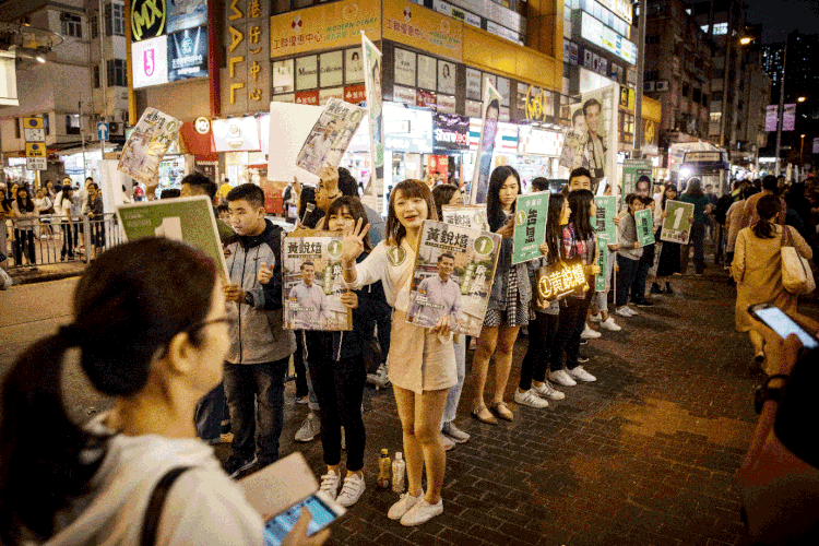 Eleições: Hong Kong começa a semana com um novo ambiente político (Chris McGrath/Getty Images)