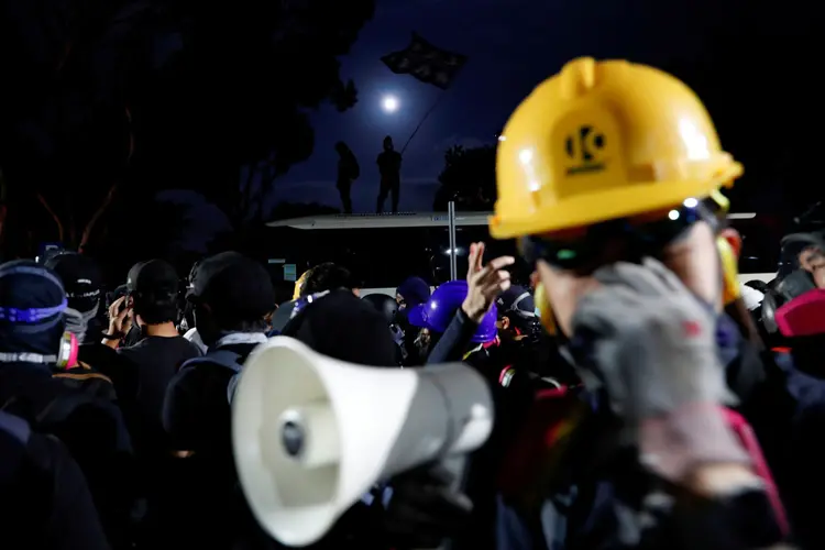 Hong Kong: país passa por protestos há 23 semanas seguidas (Tyrone Siu/Reuters)