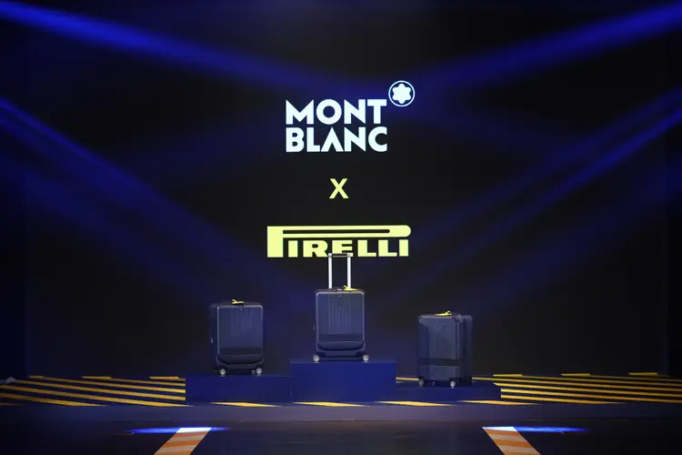 Montblanc: parceria com a Pirelli com duas novas malas trolley (Montblanc/Divulgação)