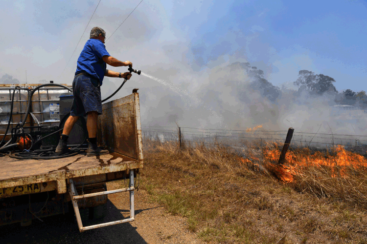 Austrália: temporada de incêndios varia de acordo com a área e as condições meteorológicas (AAP Image/Dean Lewins/Reuters)