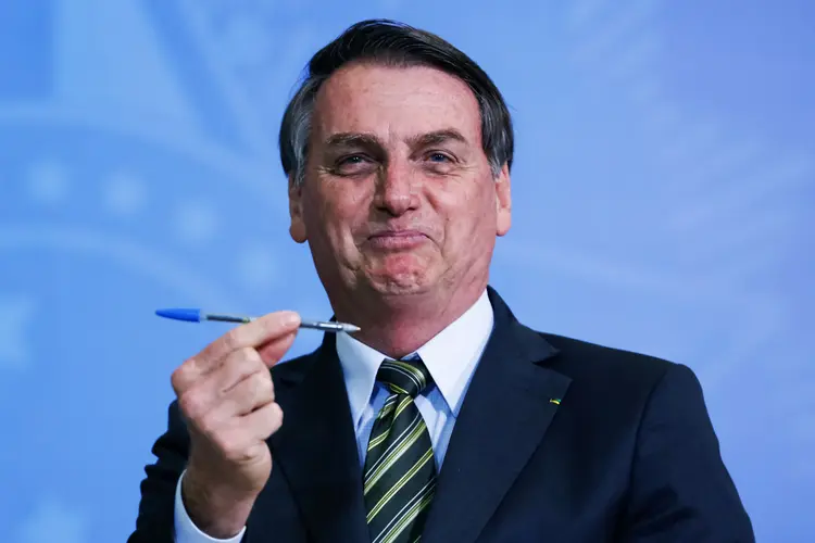 Jair Bolsonaro: texto sancionado pelo presidente sairá no Diário Oficial desta quarta-feira (Carolina Antunes/PR/Flickr)