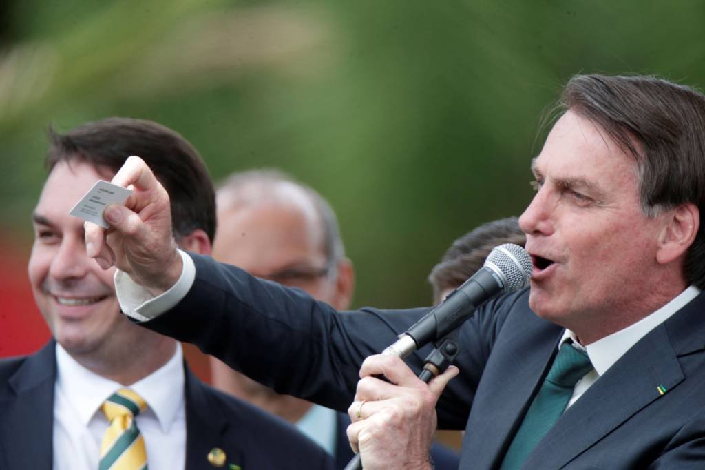 Jair Bolsonaro: presidente participou de evento de lançamento de novo partido após saída do PSL  (Ueslei Marcelino/Reuters)