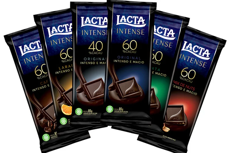 Linha Intense procura unir maciez do chocolate ao leite ao sabor intenso do cacau (Mondelez/Divulgação)