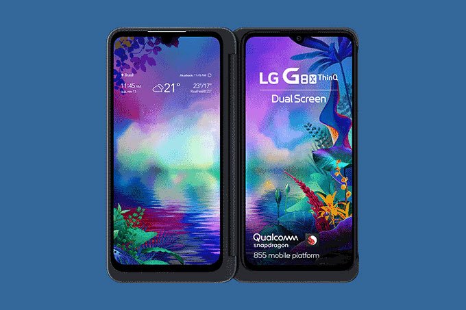 O novo celular de tela dupla da LG parece dois aparelhos em um