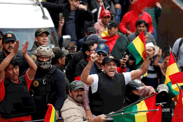 Bolívia: "Necessitamos garantir ao povo boliviano um processo eleitoral limpo", afirmou Camacho (Carlos Garcia Rawlins/Reuters)